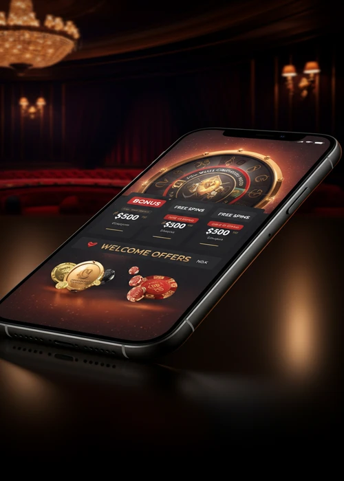 Mafia Casino welcome bonus banner displaying a 100% match bonus up to €500 and 200 free spins.